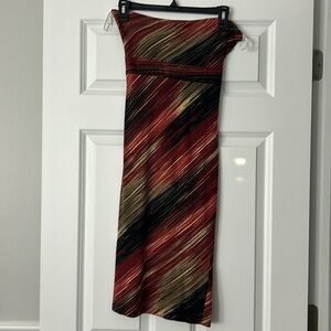 Forever 21 strapless tie back dress